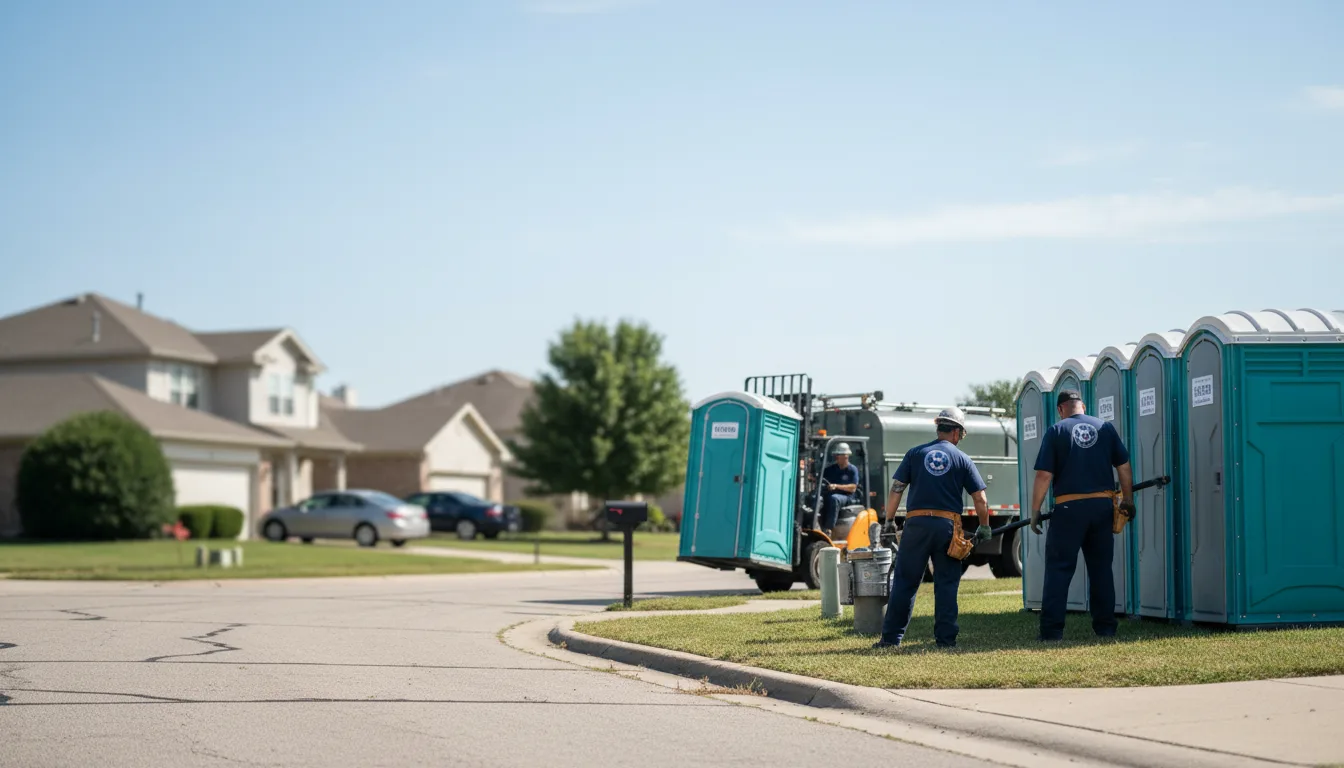 Porta Potty Rental in Fort Riley, KS near me